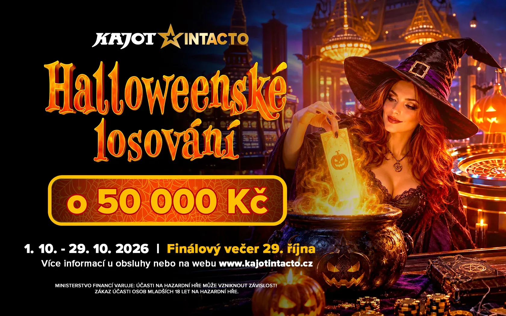 Halloweenská soutěž o 50 000 Kč