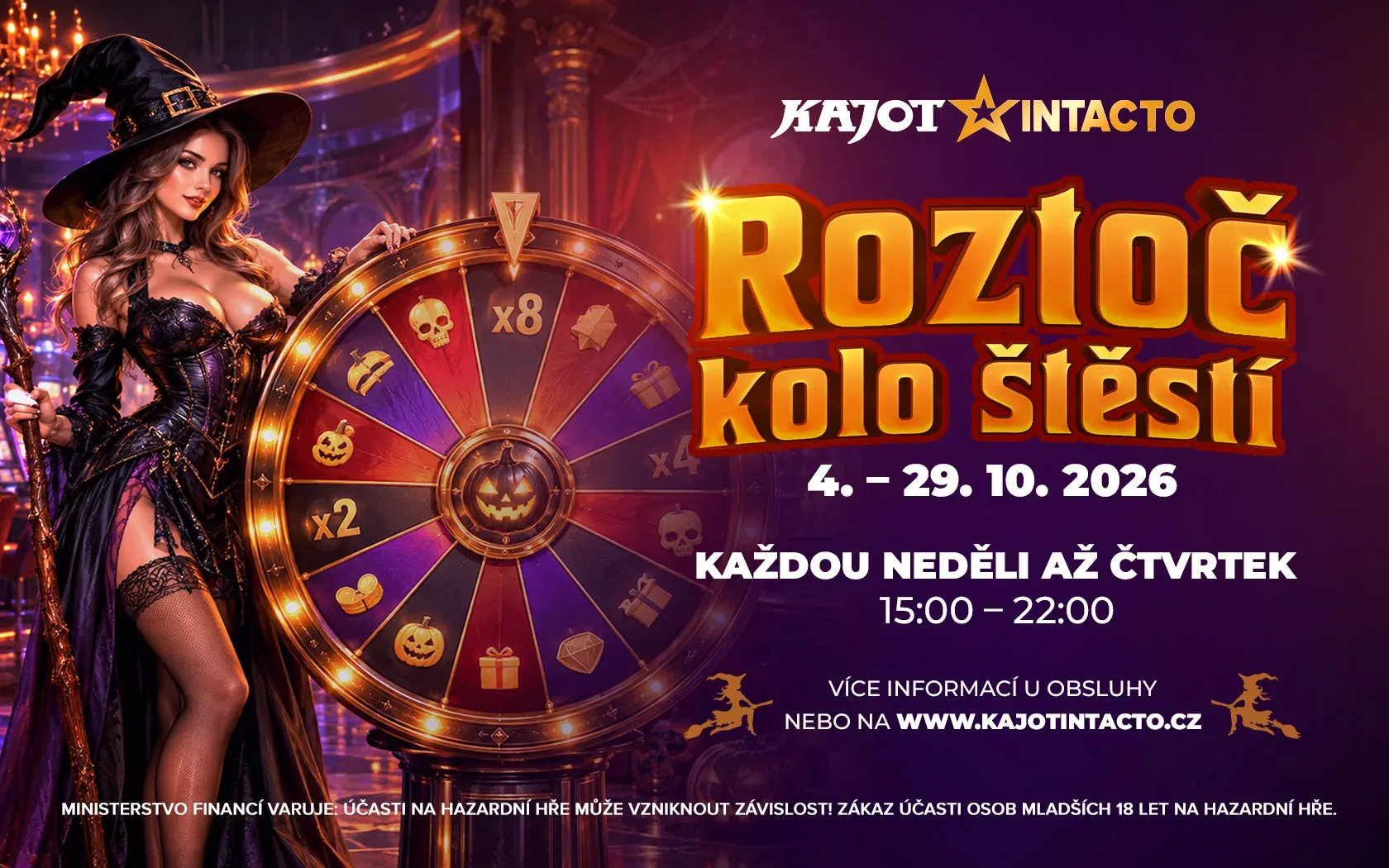 Roztoč kolo štěstí ve Veselí nad Moravou